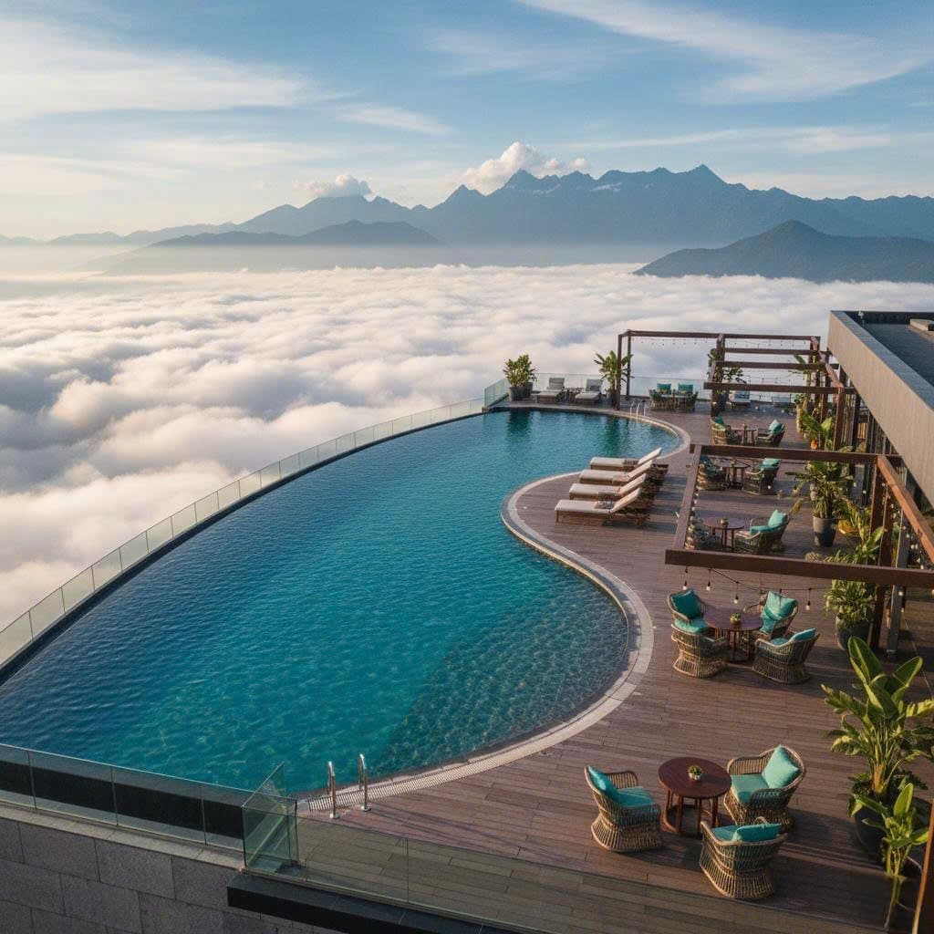 Enjoy the refreshing water